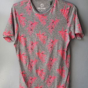 Free Planet Tropical Floral T-Shirt